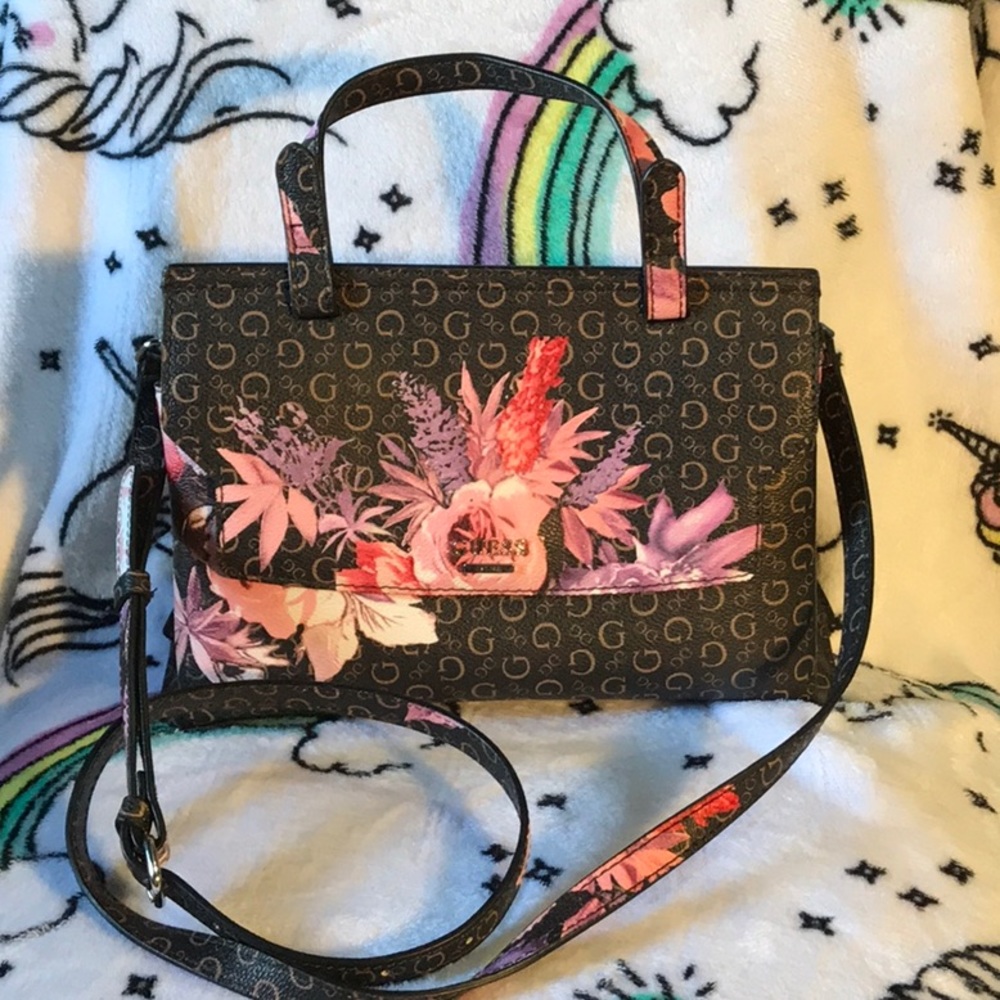 Floral GUESS Purse